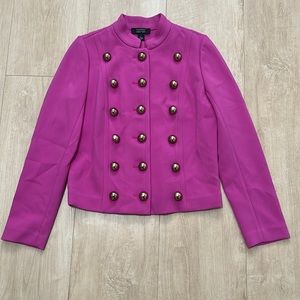 HALOGEN ATLANTIC PACIFIC PINK BLAZER, SIZE SMALL. 0260